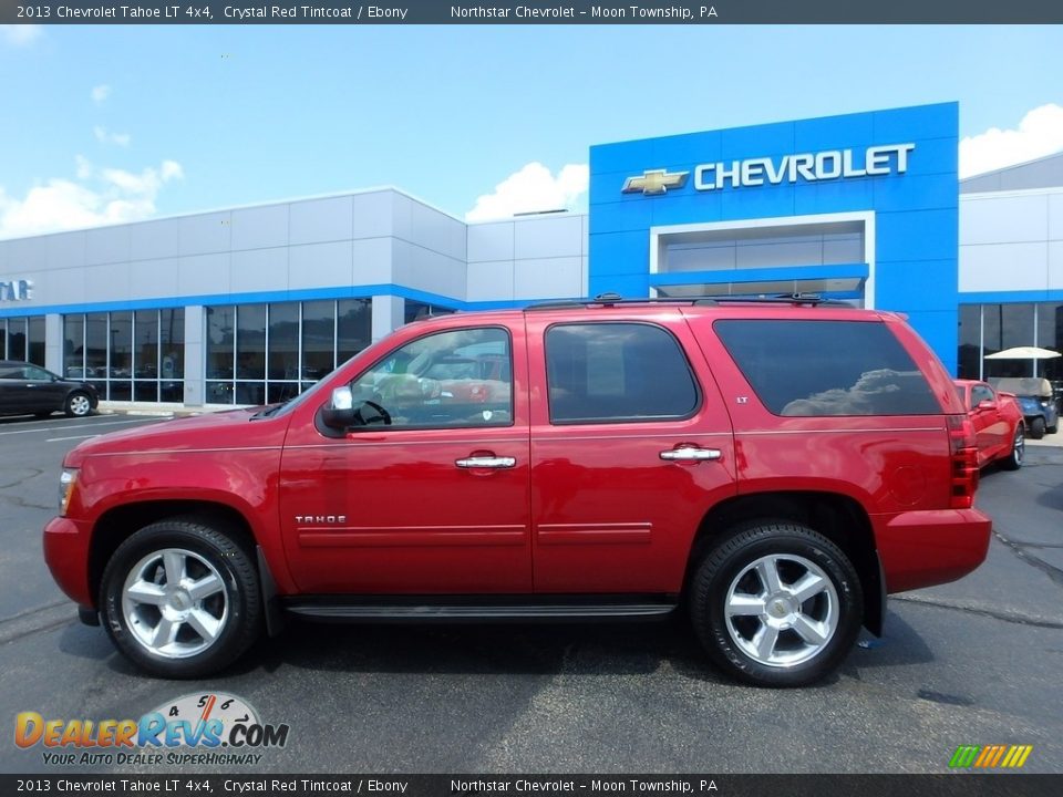 2013 Chevrolet Tahoe LT 4x4 Crystal Red Tintcoat / Ebony Photo #3