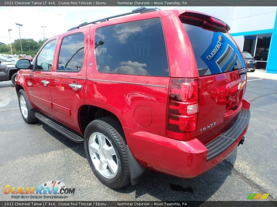 2013 Chevrolet Tahoe LT 4x4 Crystal Red Tintcoat / Ebony Photo #4