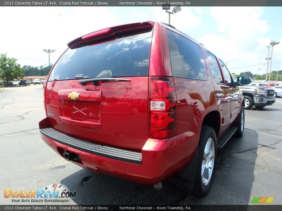 2013 Chevrolet Tahoe LT 4x4 Crystal Red Tintcoat / Ebony Photo #8