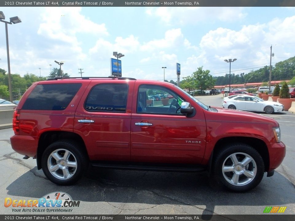 2013 Chevrolet Tahoe LT 4x4 Crystal Red Tintcoat / Ebony Photo #10