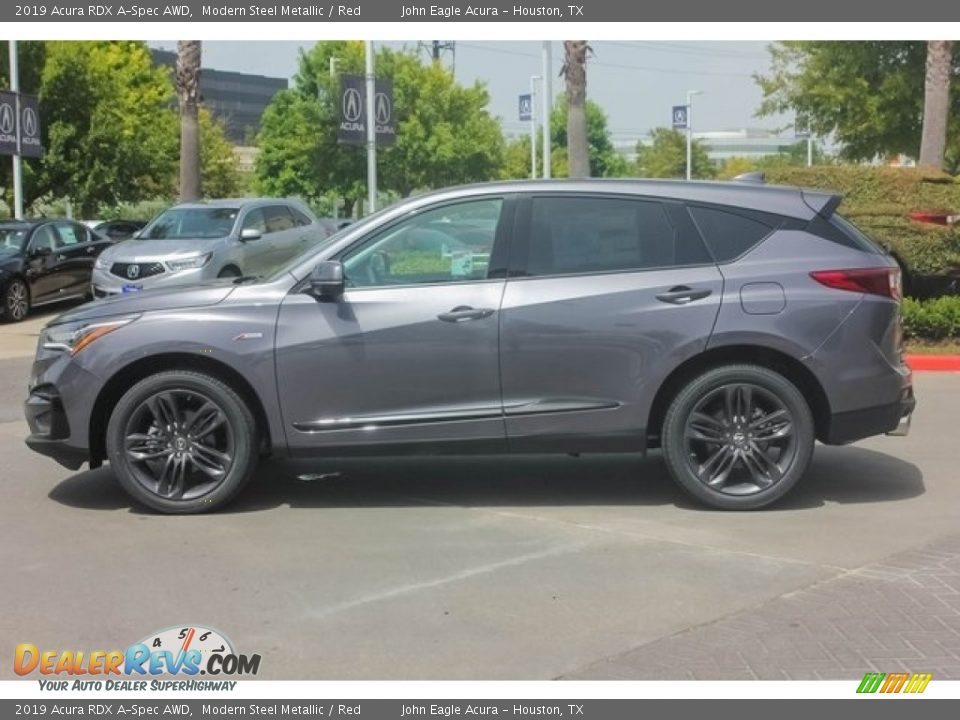 Modern Steel Metallic 2019 Acura RDX A-Spec AWD Photo #4