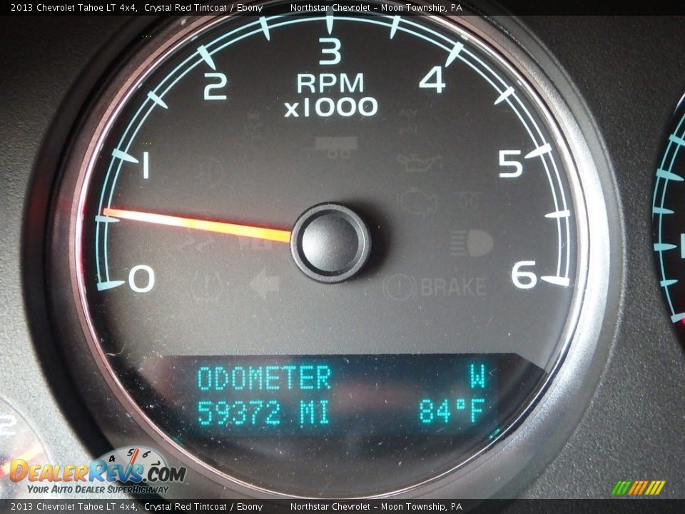2013 Chevrolet Tahoe LT 4x4 Crystal Red Tintcoat / Ebony Photo #30