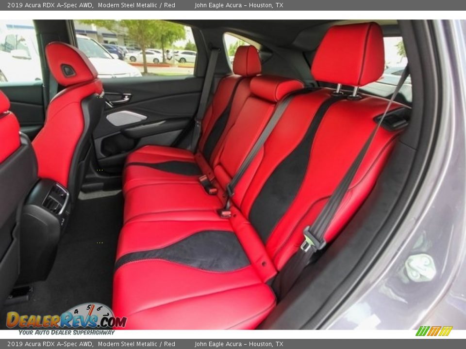 Rear Seat of 2019 Acura RDX A-Spec AWD Photo #17