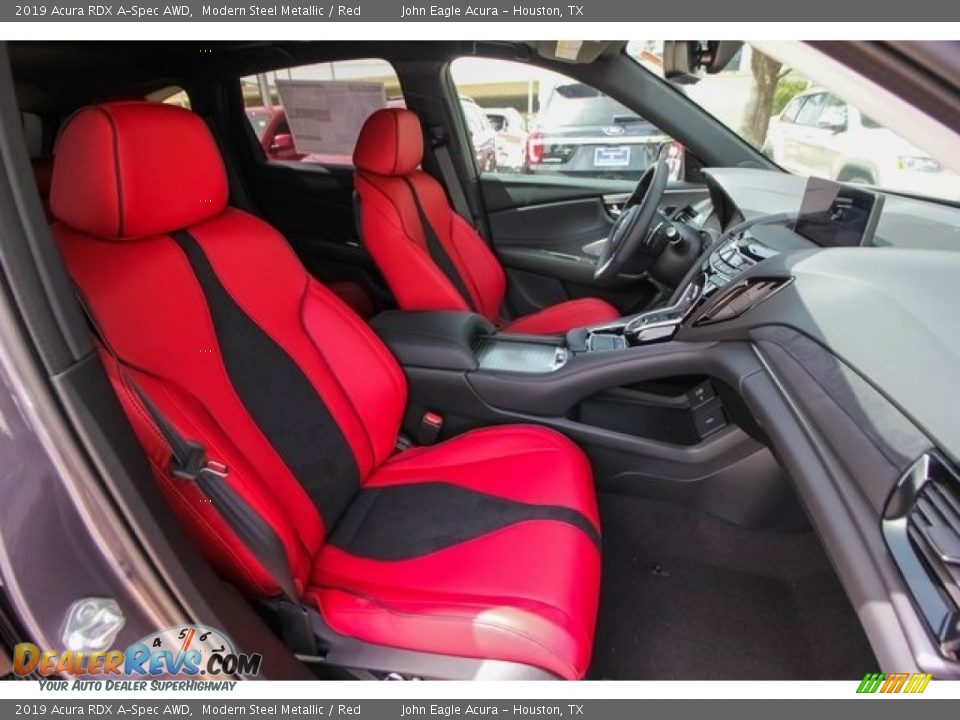 Front Seat of 2019 Acura RDX A-Spec AWD Photo #23