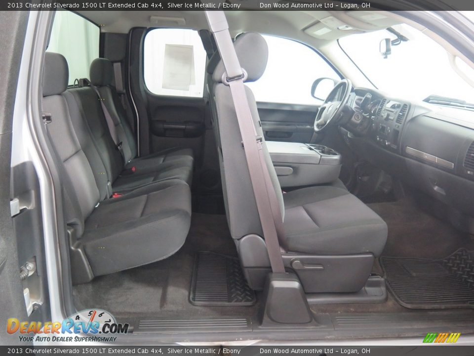 2013 Chevrolet Silverado 1500 LT Extended Cab 4x4 Silver Ice Metallic / Ebony Photo #22