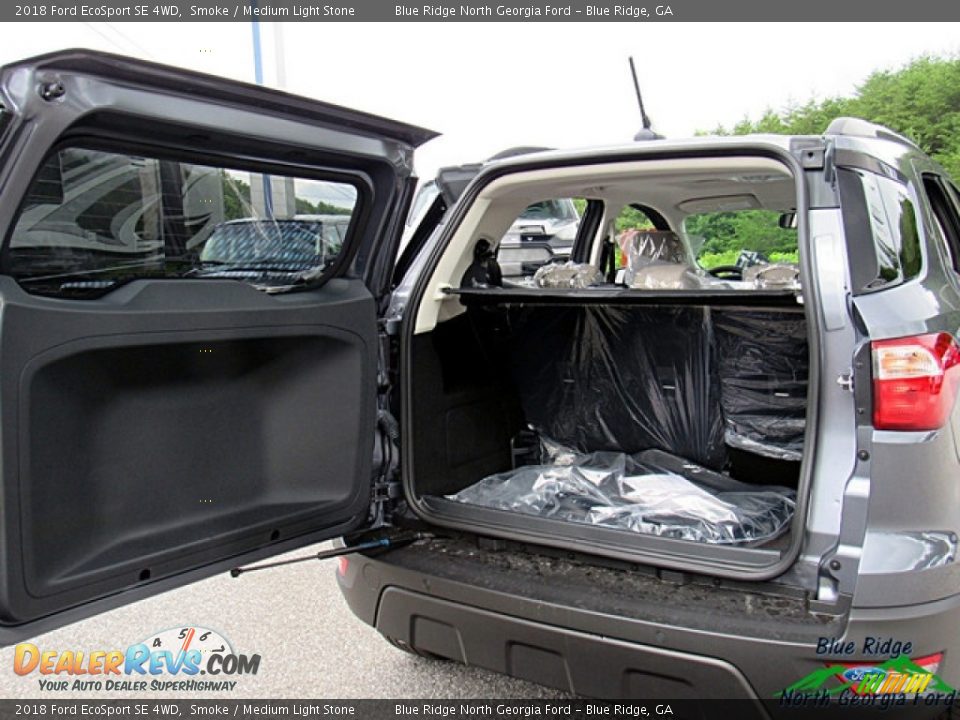 2018 Ford EcoSport SE 4WD Smoke / Medium Light Stone Photo #13
