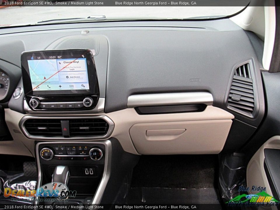 2018 Ford EcoSport SE 4WD Smoke / Medium Light Stone Photo #16