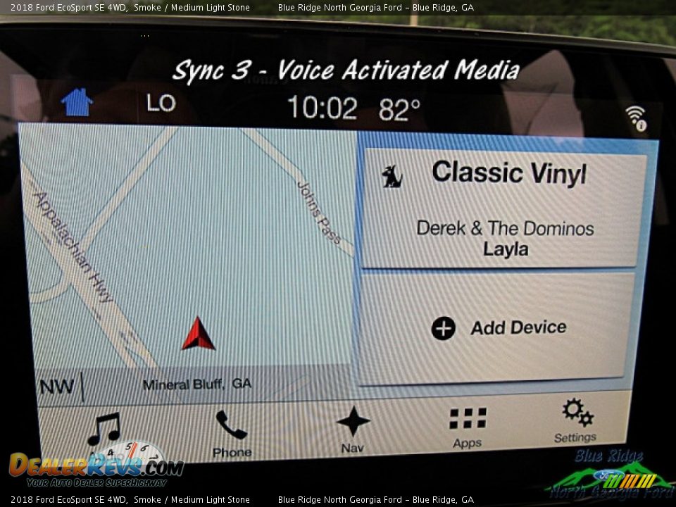 2018 Ford EcoSport SE 4WD Smoke / Medium Light Stone Photo #19