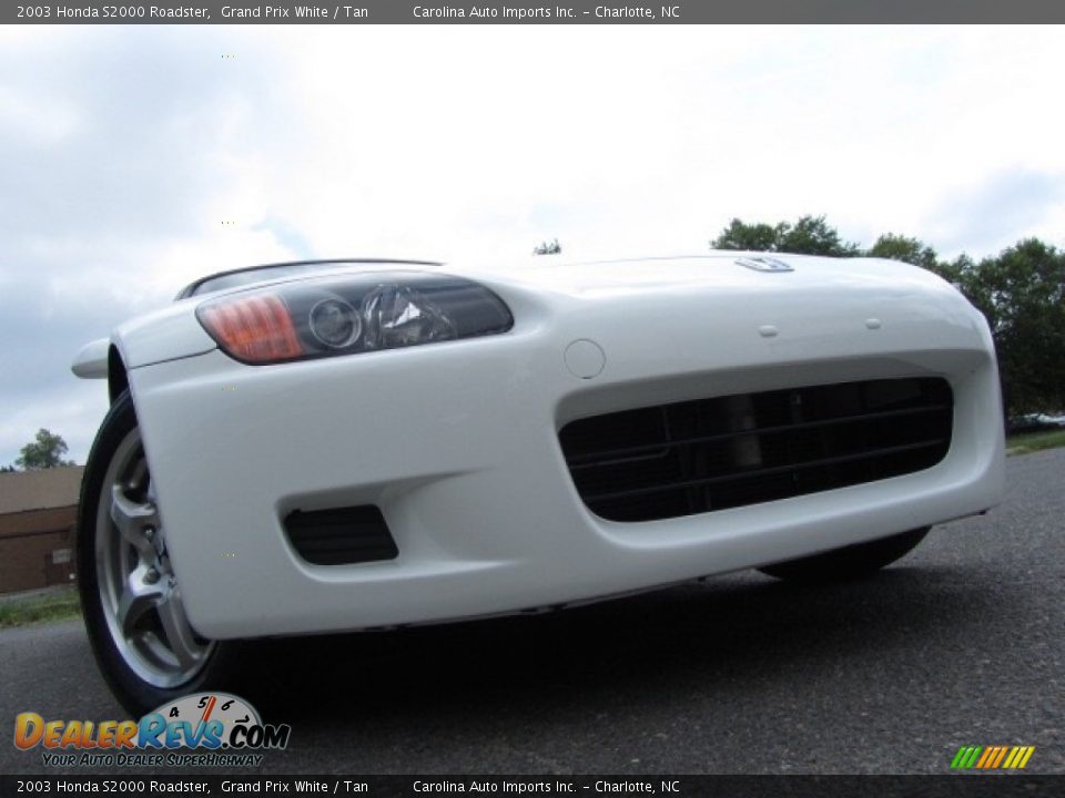 2003 Honda S2000 Roadster Grand Prix White / Tan Photo #1
