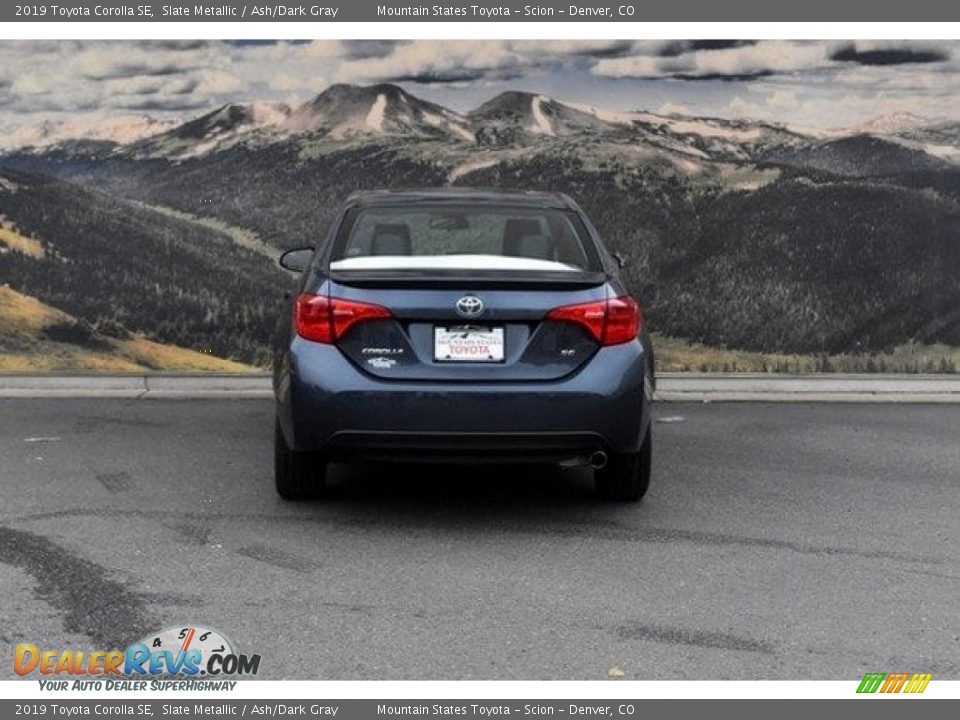 2019 Toyota Corolla SE Slate Metallic / Ash/Dark Gray Photo #4