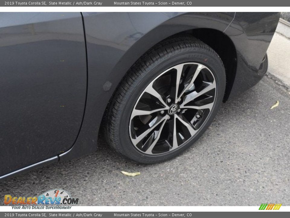 2019 Toyota Corolla SE Slate Metallic / Ash/Dark Gray Photo #35