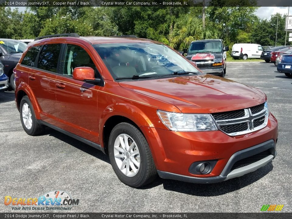 2014 Dodge Journey SXT Copper Pearl / Black Photo #7