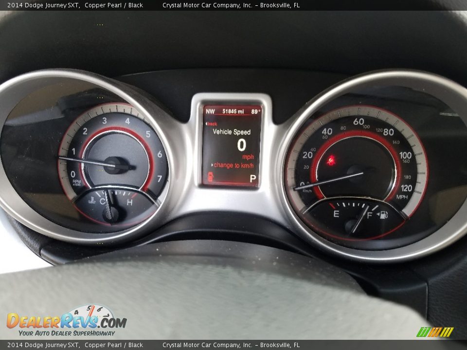 2014 Dodge Journey SXT Copper Pearl / Black Photo #14