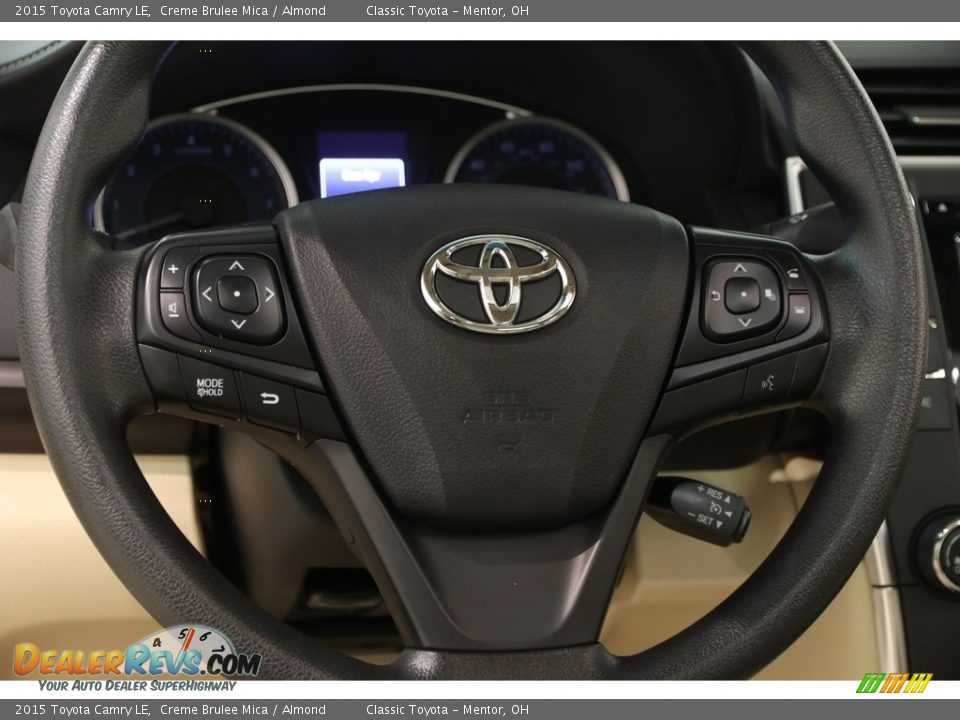 2015 Toyota Camry LE Steering Wheel Photo #6