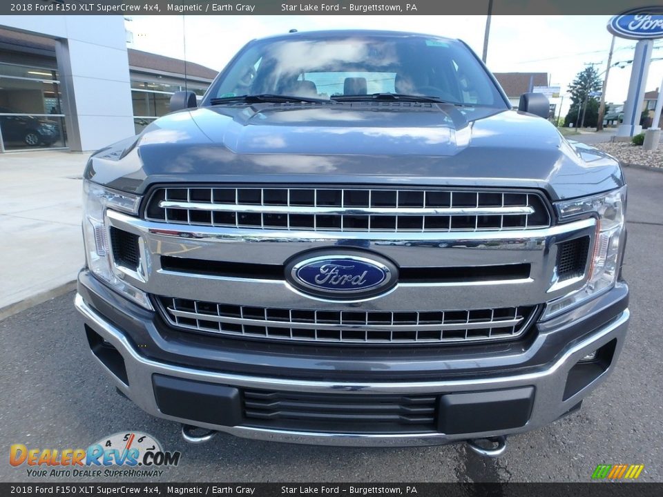 2018 Ford F150 XLT SuperCrew 4x4 Magnetic / Earth Gray Photo #2