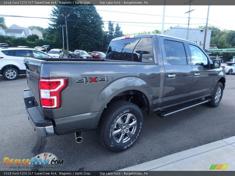 2018 Ford F150 XLT SuperCrew 4x4 Magnetic / Earth Gray Photo #5