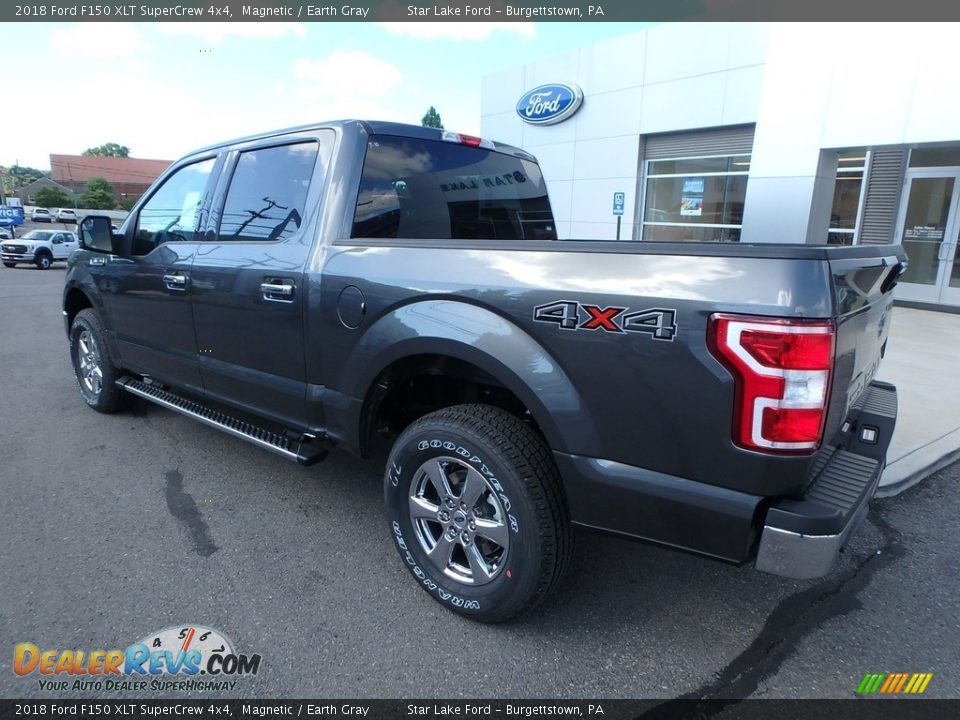 2018 Ford F150 XLT SuperCrew 4x4 Magnetic / Earth Gray Photo #7
