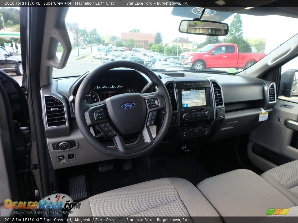 2018 Ford F150 XLT SuperCrew 4x4 Magnetic / Earth Gray Photo #11