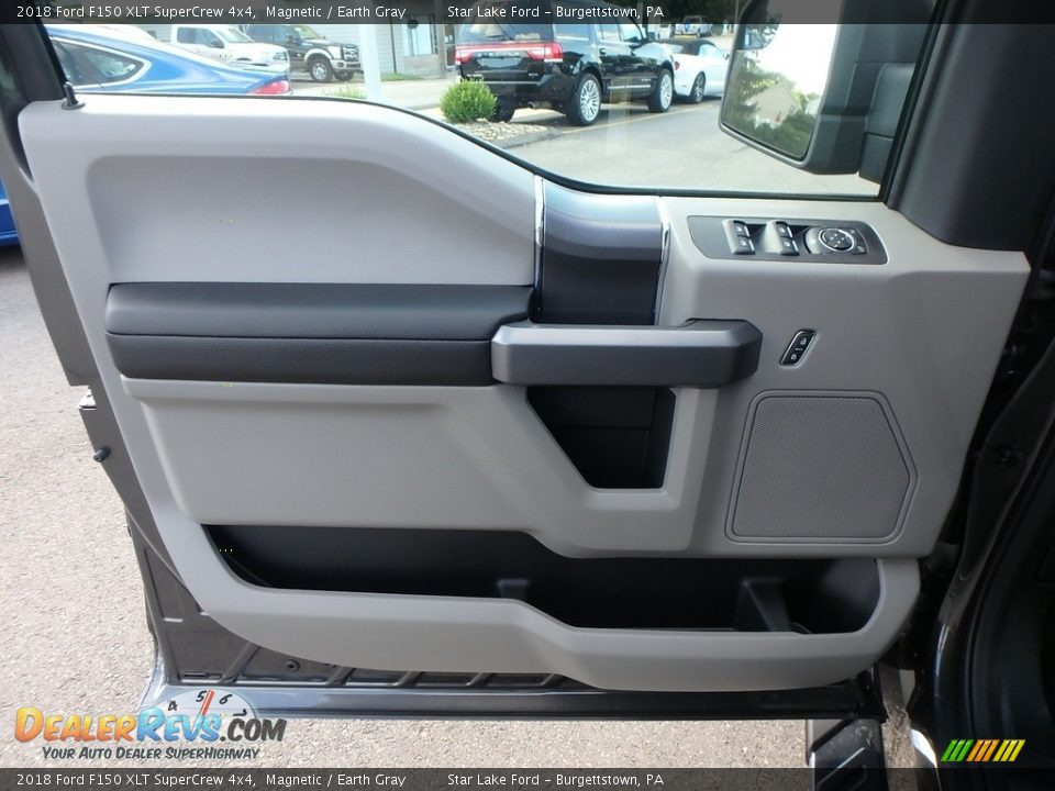2018 Ford F150 XLT SuperCrew 4x4 Magnetic / Earth Gray Photo #12