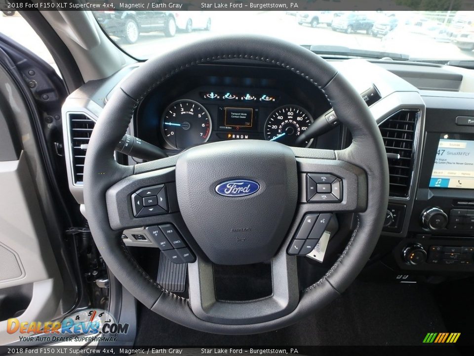 2018 Ford F150 XLT SuperCrew 4x4 Magnetic / Earth Gray Photo #15
