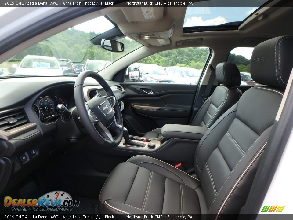 2019 GMC Acadia Denali AWD White Frost Tricoat / Jet Black Photo #10