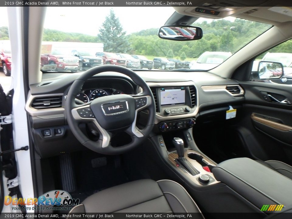 2019 GMC Acadia Denali AWD White Frost Tricoat / Jet Black Photo #12