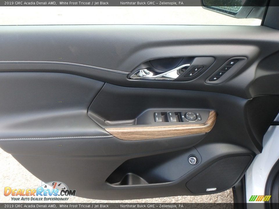 2019 GMC Acadia Denali AWD White Frost Tricoat / Jet Black Photo #13