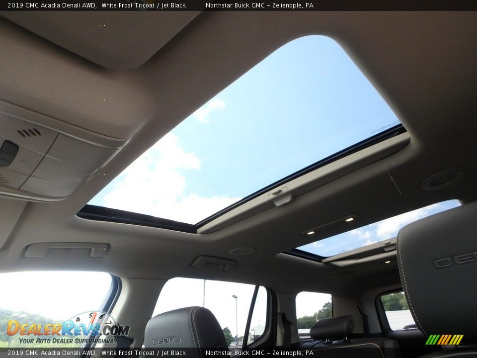 2019 GMC Acadia Denali AWD White Frost Tricoat / Jet Black Photo #14