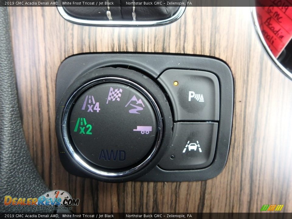 2019 GMC Acadia Denali AWD White Frost Tricoat / Jet Black Photo #18