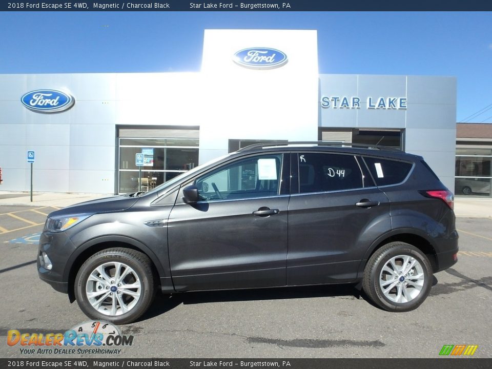 2018 Ford Escape SE 4WD Magnetic / Charcoal Black Photo #1