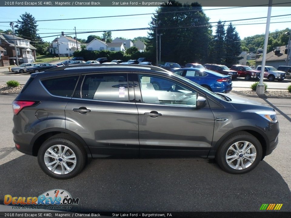 2018 Ford Escape SE 4WD Magnetic / Charcoal Black Photo #4