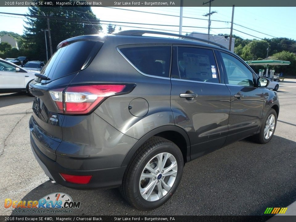 2018 Ford Escape SE 4WD Magnetic / Charcoal Black Photo #5