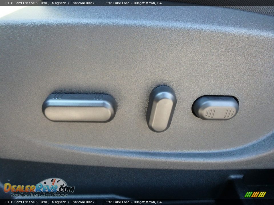 2018 Ford Escape SE 4WD Magnetic / Charcoal Black Photo #15