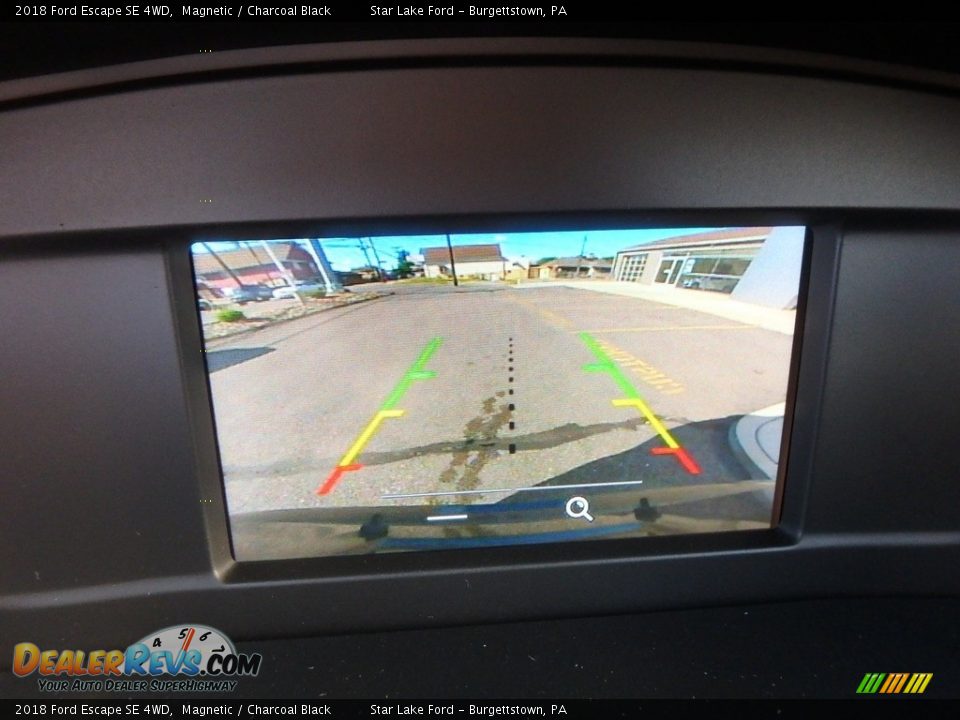 2018 Ford Escape SE 4WD Magnetic / Charcoal Black Photo #18