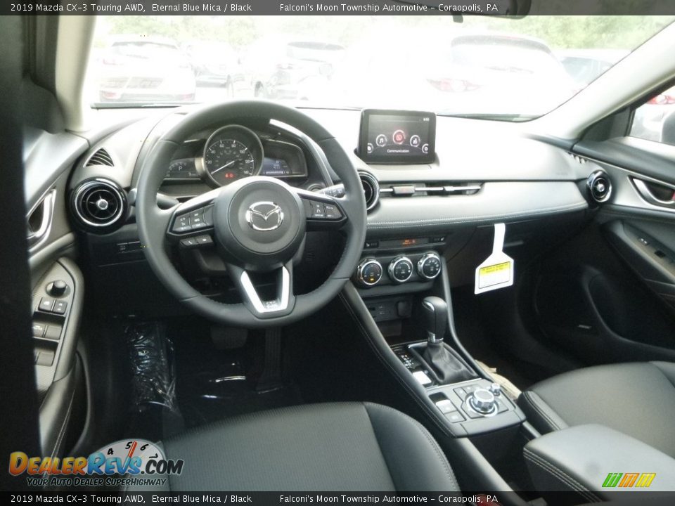 Black Interior - 2019 Mazda CX-3 Touring AWD Photo #9