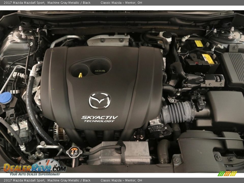 2017 Mazda Mazda6 Sport Machine Gray Metallic / Black Photo #20