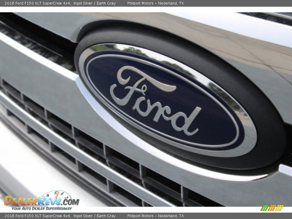 2018 Ford F150 XLT SuperCrew 4x4 Ingot Silver / Earth Gray Photo #4