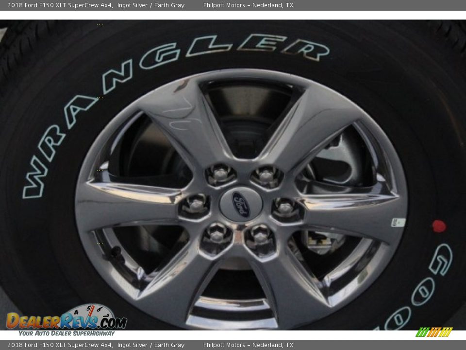 2018 Ford F150 XLT SuperCrew 4x4 Ingot Silver / Earth Gray Photo #5