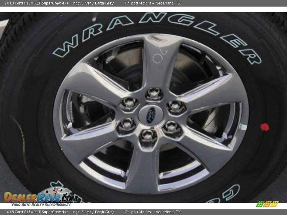 2018 Ford F150 XLT SuperCrew 4x4 Ingot Silver / Earth Gray Photo #11
