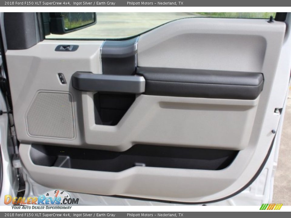 2018 Ford F150 XLT SuperCrew 4x4 Ingot Silver / Earth Gray Photo #30