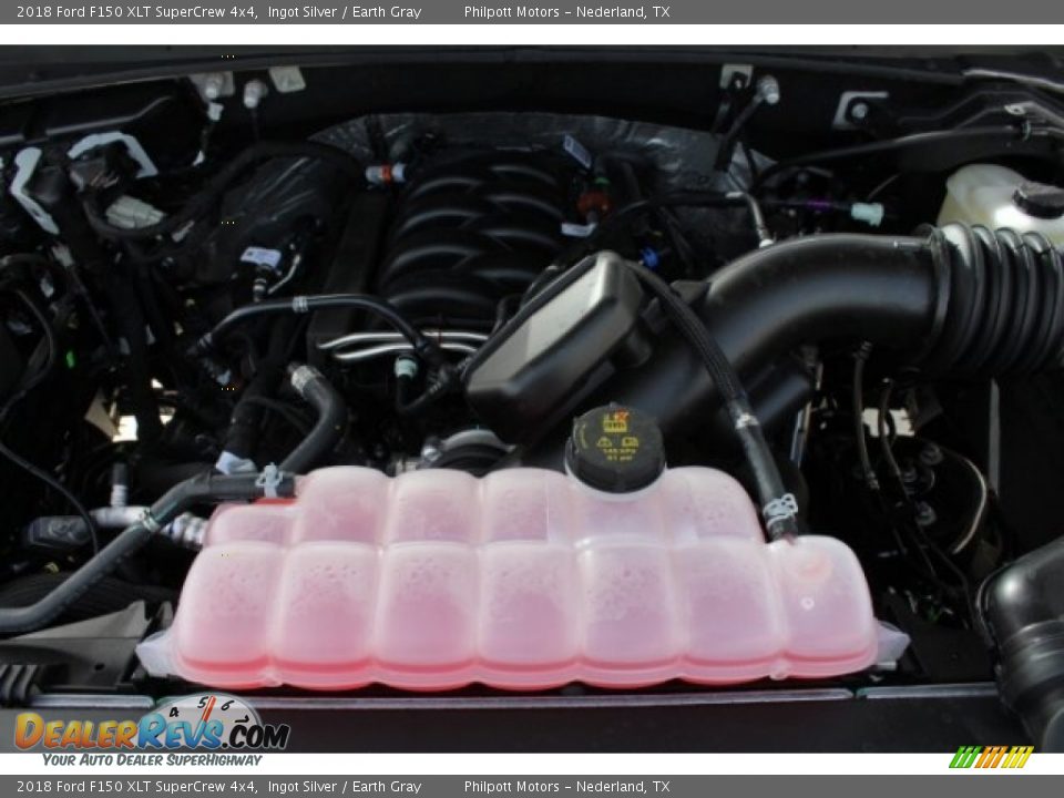 2018 Ford F150 XLT SuperCrew 4x4 Ingot Silver / Earth Gray Photo #33