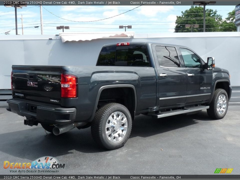 Dark Slate Metallic 2019 GMC Sierra 2500HD Denali Crew Cab 4WD Photo #2