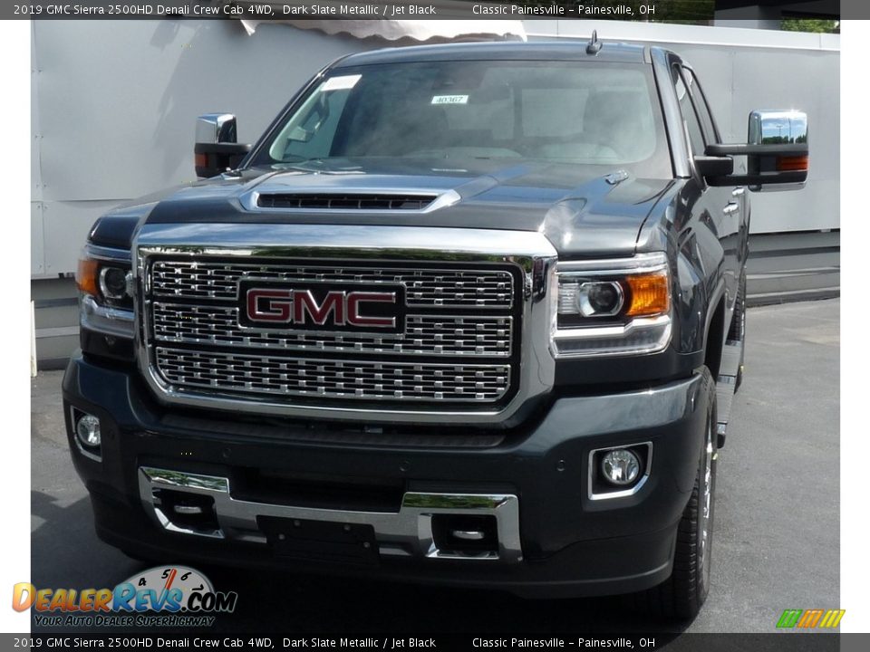 2019 GMC Sierra 2500HD Denali Crew Cab 4WD Dark Slate Metallic / Jet Black Photo #4