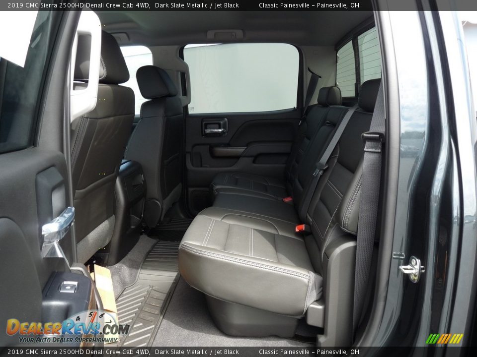 Rear Seat of 2019 GMC Sierra 2500HD Denali Crew Cab 4WD Photo #7