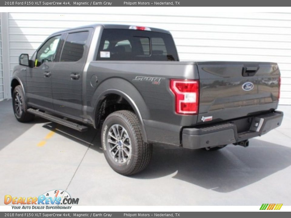 2018 Ford F150 XLT SuperCrew 4x4 Magnetic / Earth Gray Photo #8