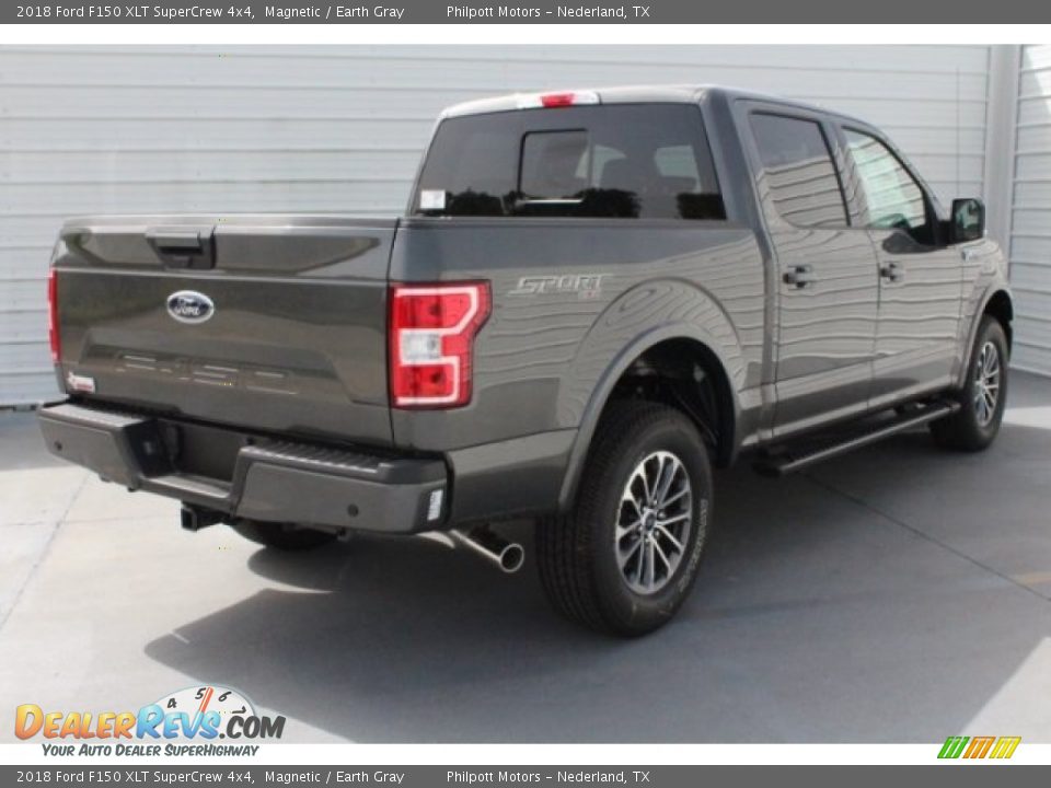 2018 Ford F150 XLT SuperCrew 4x4 Magnetic / Earth Gray Photo #10