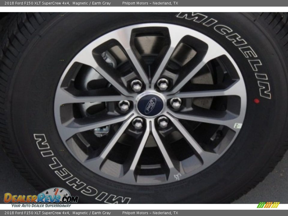 2018 Ford F150 XLT SuperCrew 4x4 Magnetic / Earth Gray Photo #12