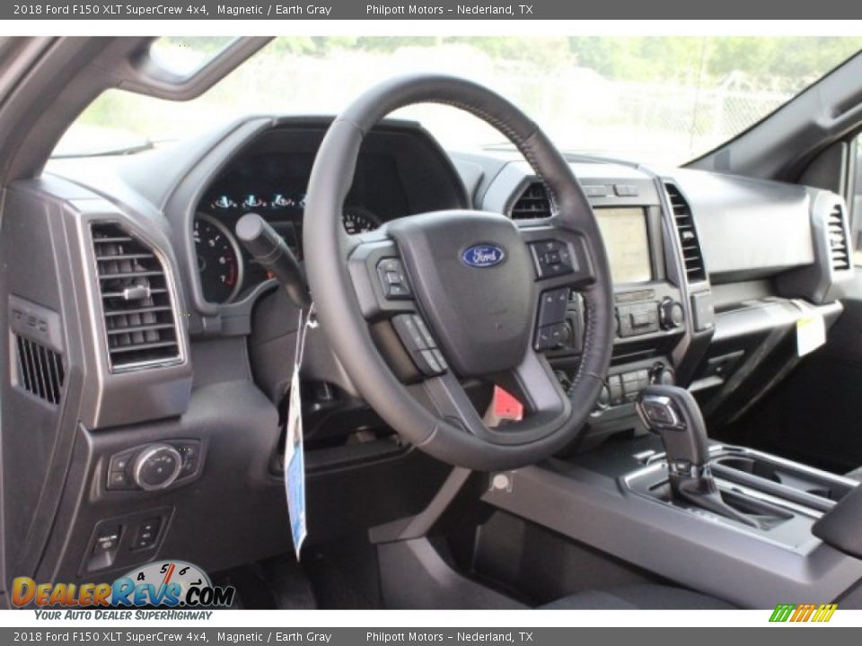 2018 Ford F150 XLT SuperCrew 4x4 Magnetic / Earth Gray Photo #14