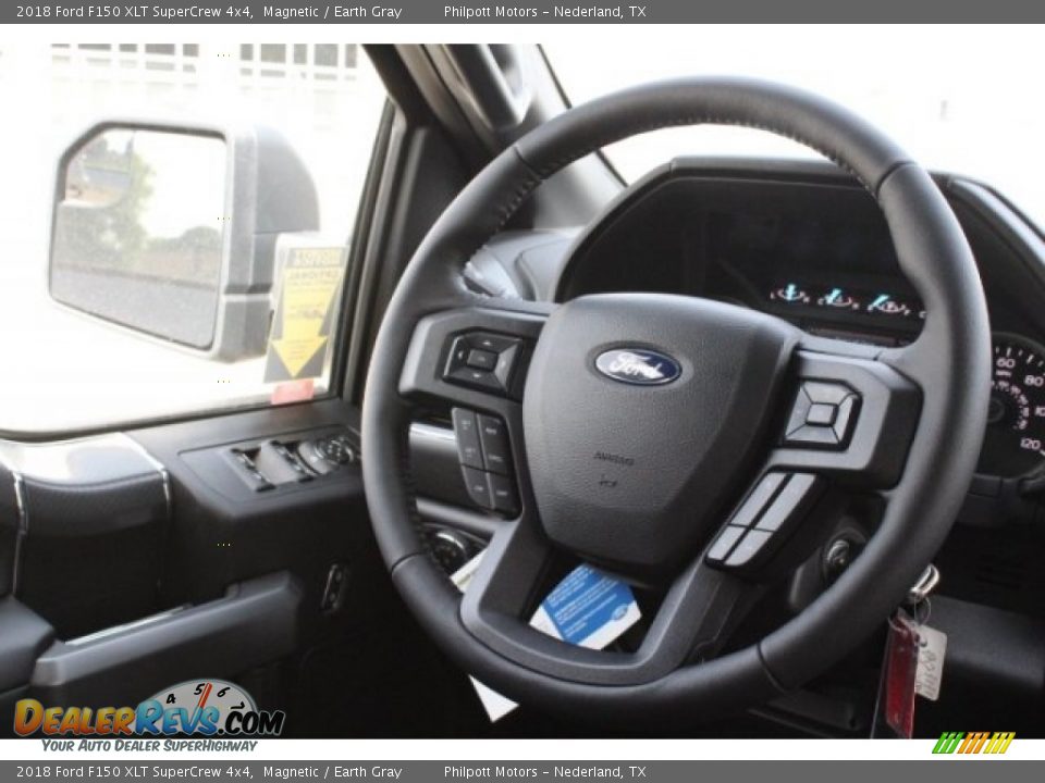 2018 Ford F150 XLT SuperCrew 4x4 Magnetic / Earth Gray Photo #27