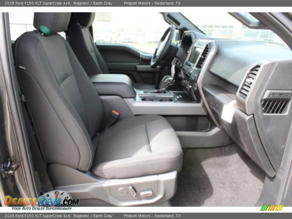 2018 Ford F150 XLT SuperCrew 4x4 Magnetic / Earth Gray Photo #33